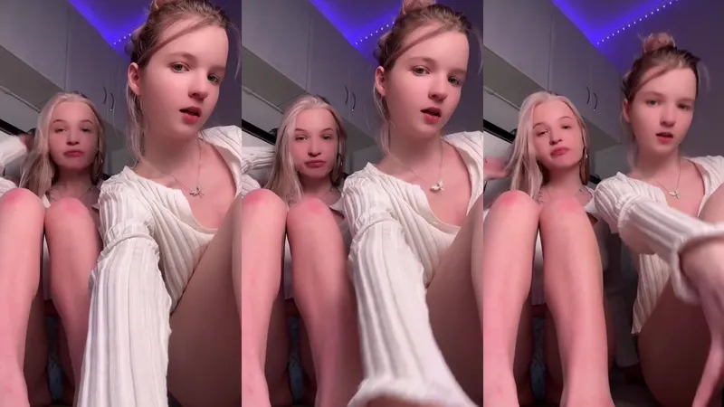 we show you our legs