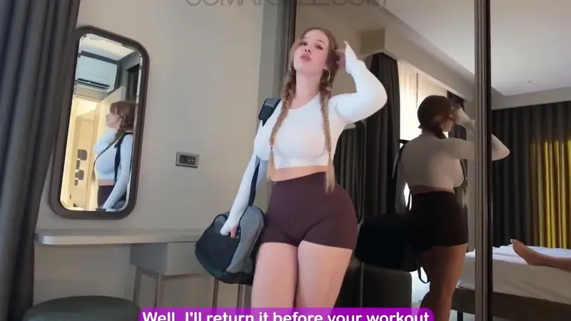 Comatozze Fucks Hard Before Hitting The Gym