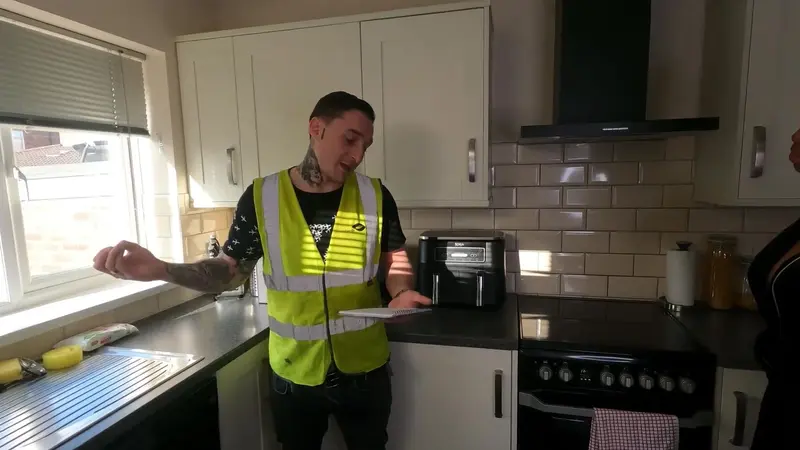 Busty Contractor Gets Ravished On Site