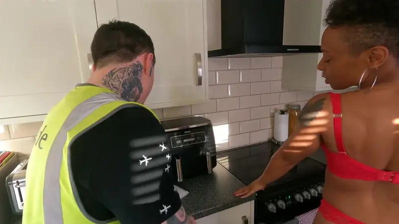 Busty Contractor Gets Ravished On Site