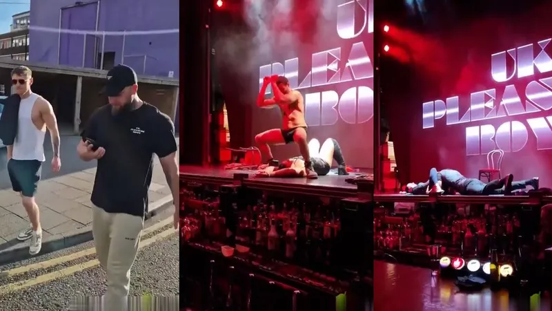 Blackmagic Films A Threesome While Traveling With UK Porn Stars