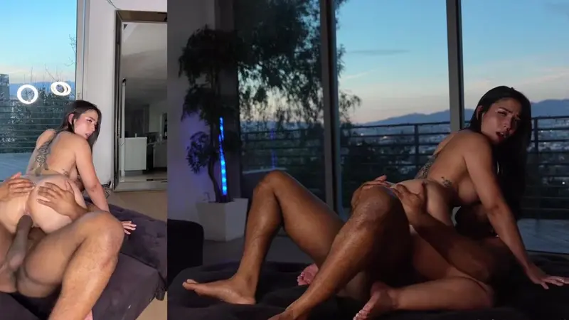 Lilix Rides Troy Francisco’s Big Black Cock On Camera