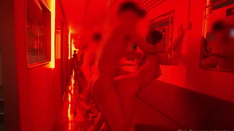 Emkay Vee Rides Cock In A Crowded Tokyo Train