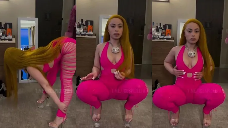 Ice Spice Wiggles Her Bare Ass In Leaked Clip