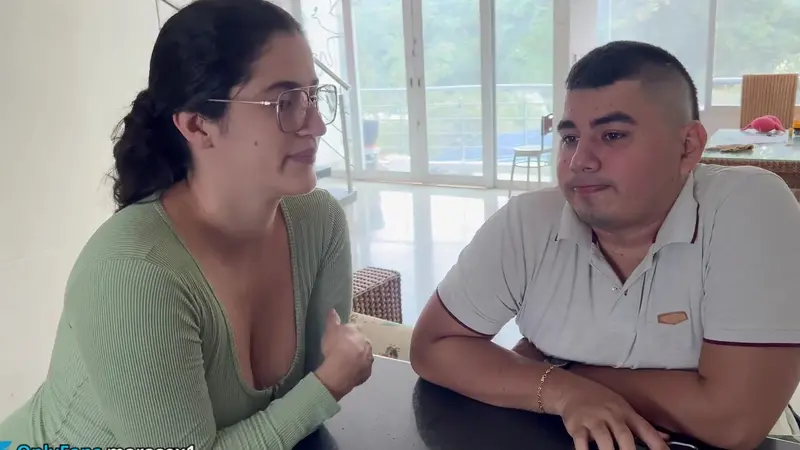 Cheating Wife Fucks Her Handsome Stepson