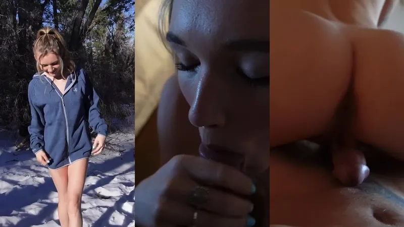 Madi Ruve Fucks In A Snowy Mountain Cabin