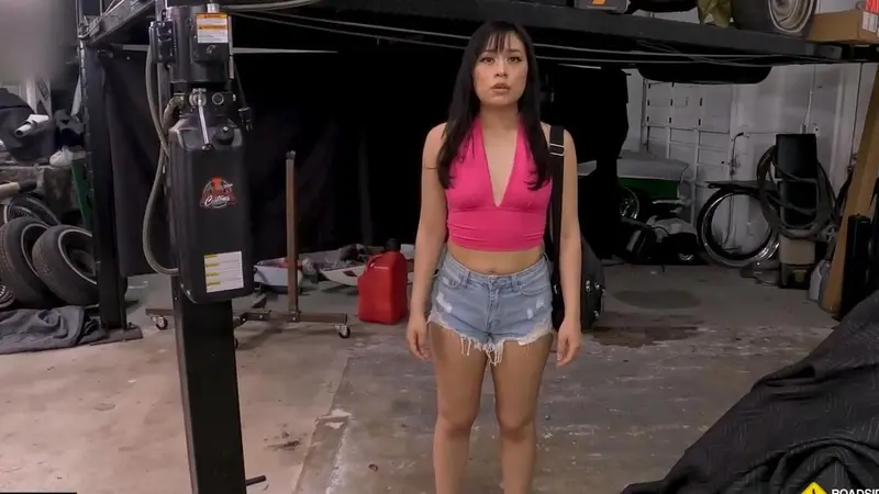 Maria Rodriguez Gets Fingered While Discussing Auto Repairs