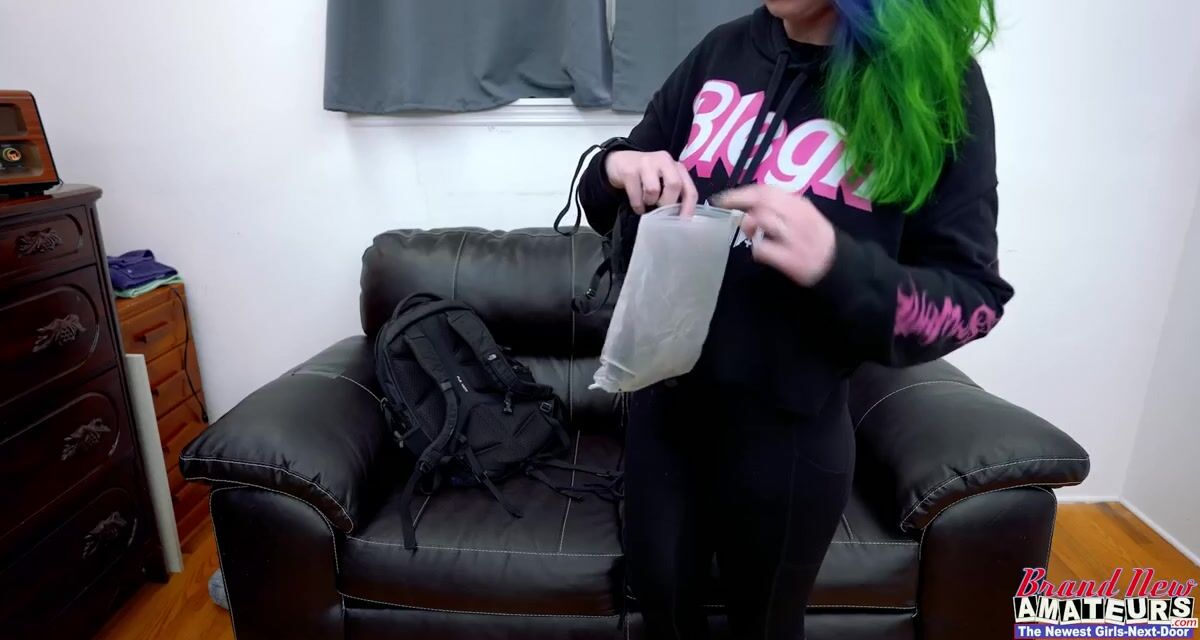 Lucy T Shows Off In Vibrant Hair For Amateur Audition