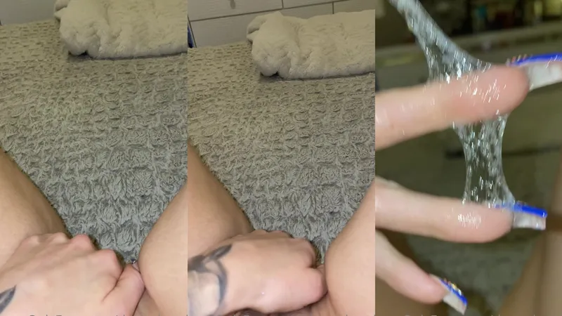 Money Birdette Drenches Her Pussy With Thick Cum