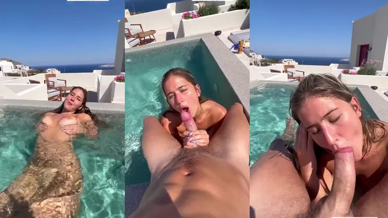 Miss Rager Sucks Cock Underwater In Pool