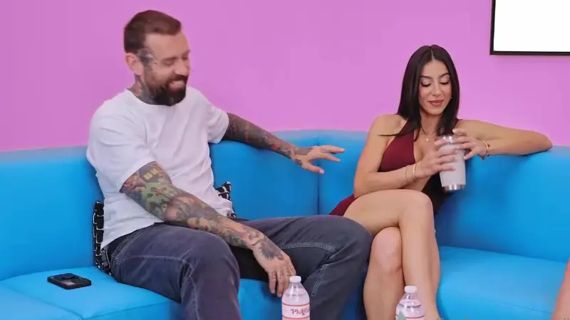 Lena The Plug And Valentine Vixen Enjoy A Steamy Threesome Session