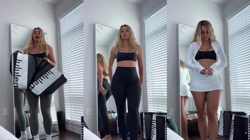 Kirstentoosweet Teases in Leaked Try-On Sex Tape Video