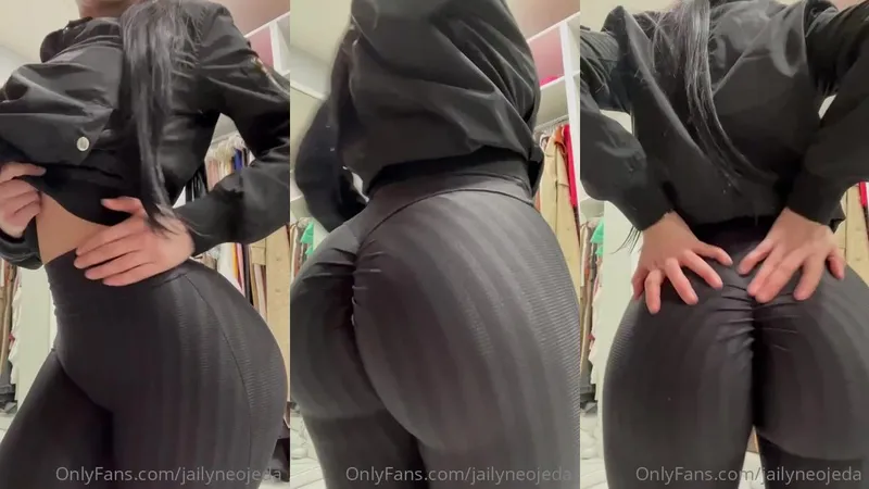 Jailyneojeda Big Ass Tease In Black Jeans Onlyfans Video