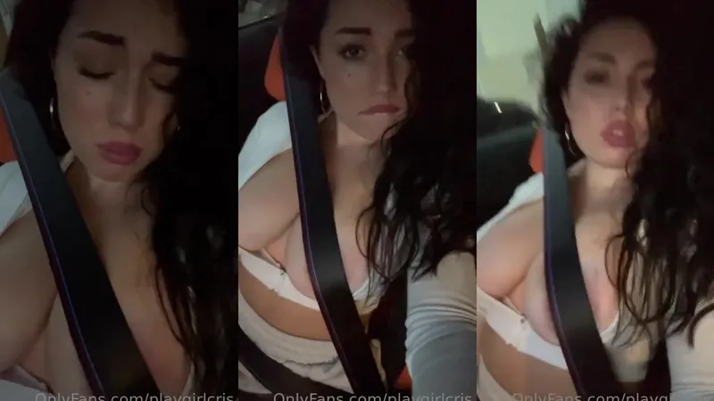 Playgirlcris Teases Her Huge Tits in Leaked Nude Video