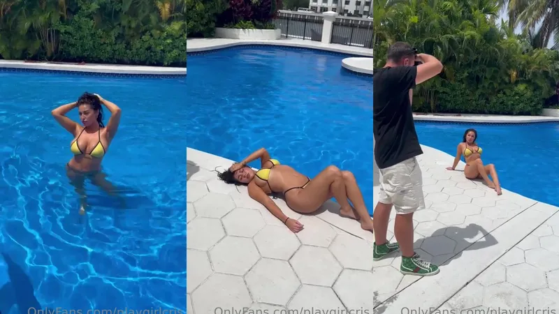 Playgirlcris Teases Her Giant All Natural Juggs in Steamy Nude Video