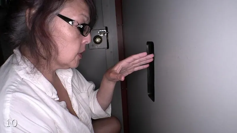 Gloryhole Swallow Librarian Nympho 1st Visit Video