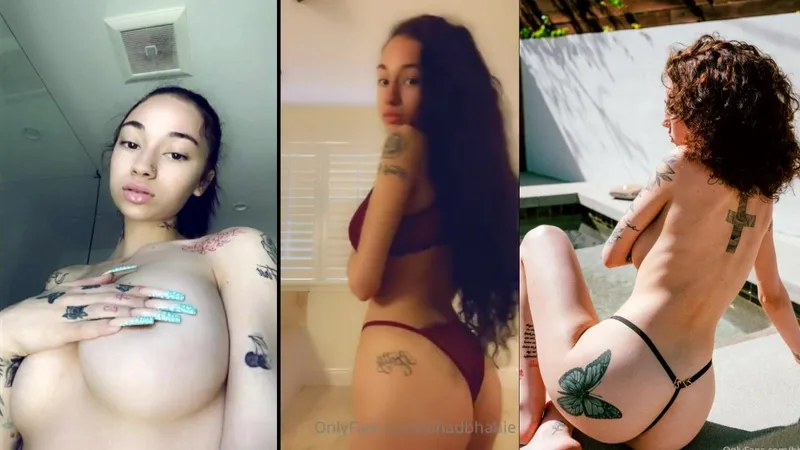 Gorgeous Bhad Bhabie Sextape Hot Striptease Naked Photos And Video Tape
