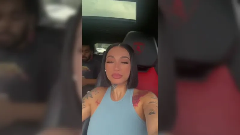 Bhad Bhabie Car Smoke PPV Video Leaked