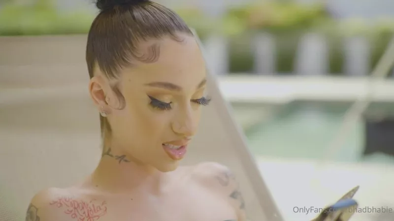 Bhad Bhabie Teases in Leaked Onlyfans Topless Video