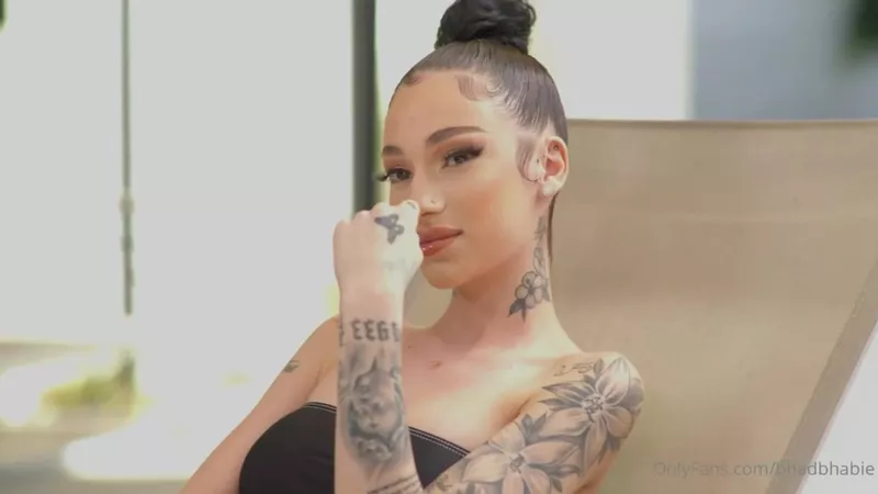 Bhad Bhabie Teases in Leaked Onlyfans Topless Video