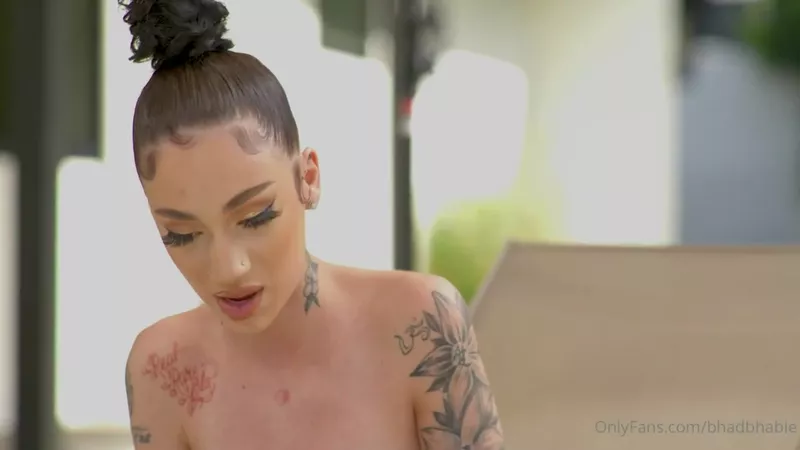 Bhad Bhabie Teases in Leaked Onlyfans Topless Video