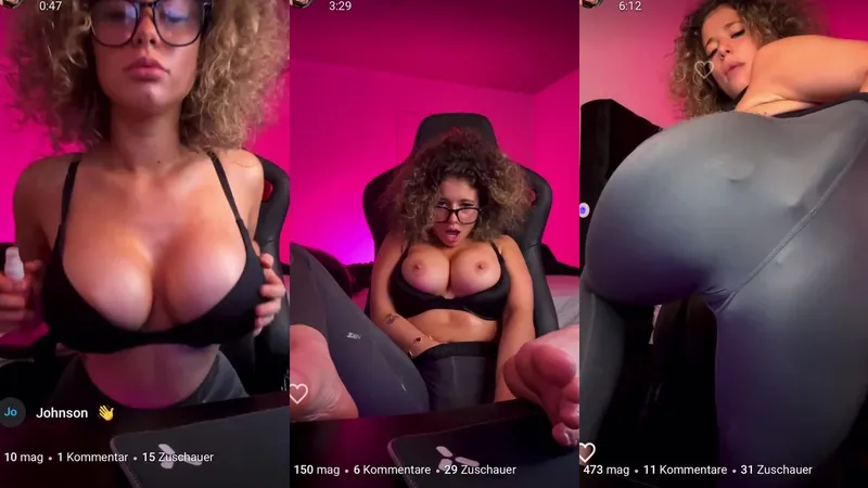 Yoloschnitzel striptease in Onlyfans live