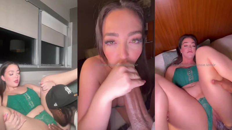 Cassie Lenoir Enjoys Oral And BBC Sex In Lace Lingerie