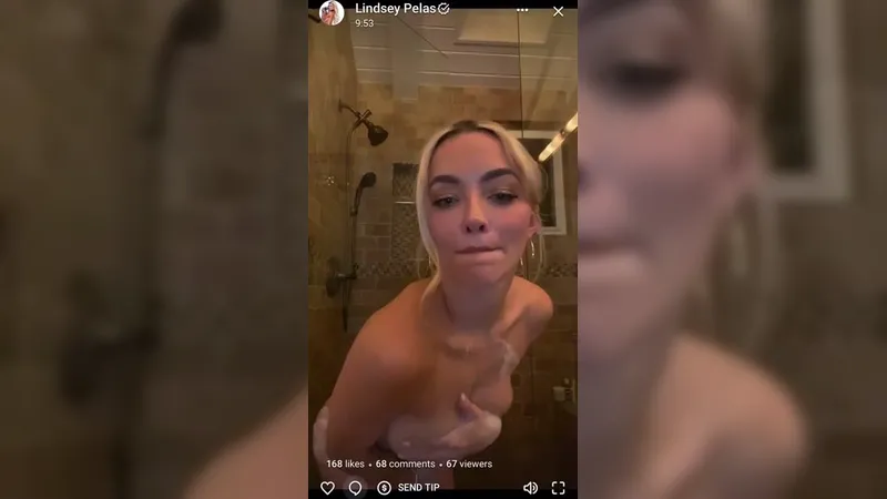 Top HD Lindsey Pelas Nude Shower Whipped Cream Tape Leaked