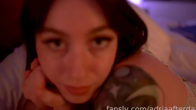 AdriaAfterDark Whispers Seductive ASMR Kisses In A Storm