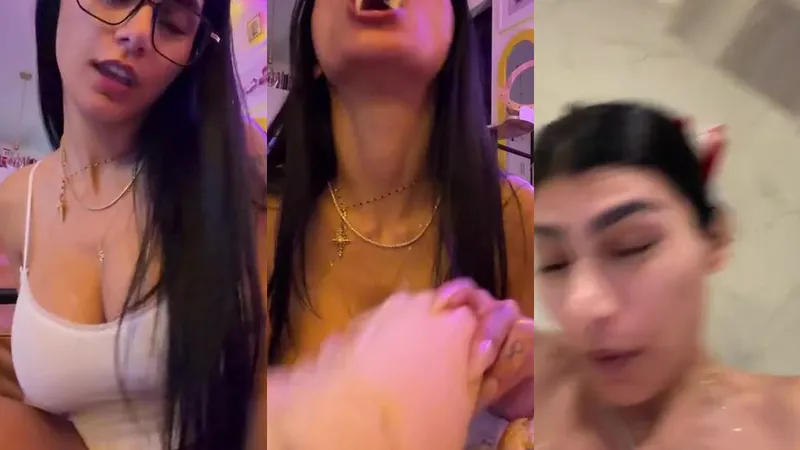 Mia Khalifa Performs In Exclusive Leaked Stream