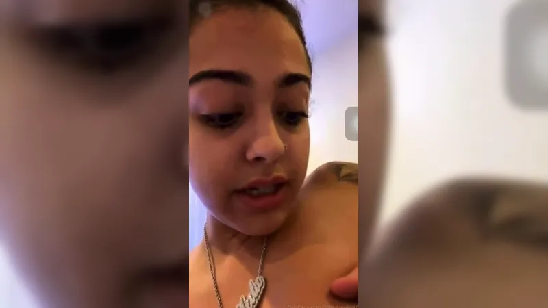 Sexy Malu Trevejo Naked Nipple Piercing Onlyfans Tape Leaked