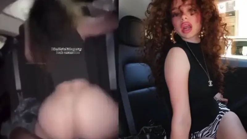 Demitra Kalogeras Rides A Thick BBC In A Parked Car