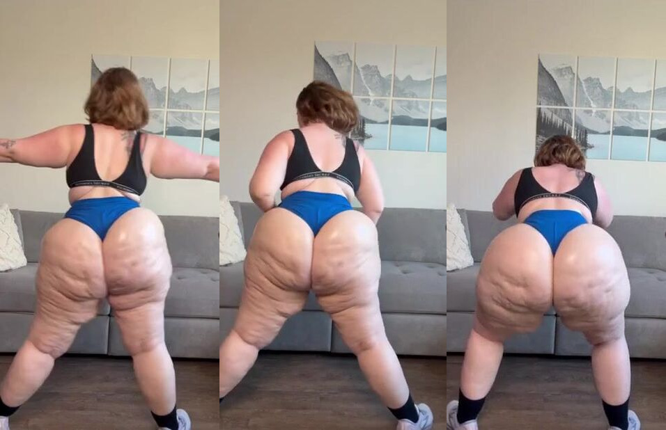 Laney Blue Teases With A Seductive Fitness JOI Session