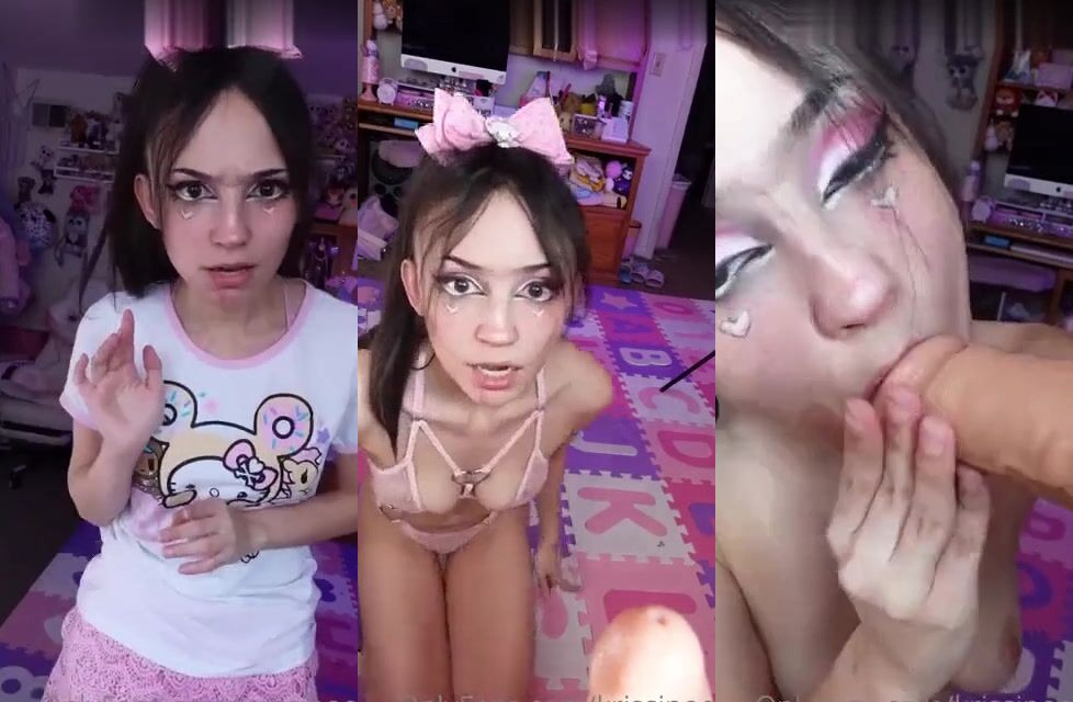 Krissi Pookie Receives A Surprise Deep Throating