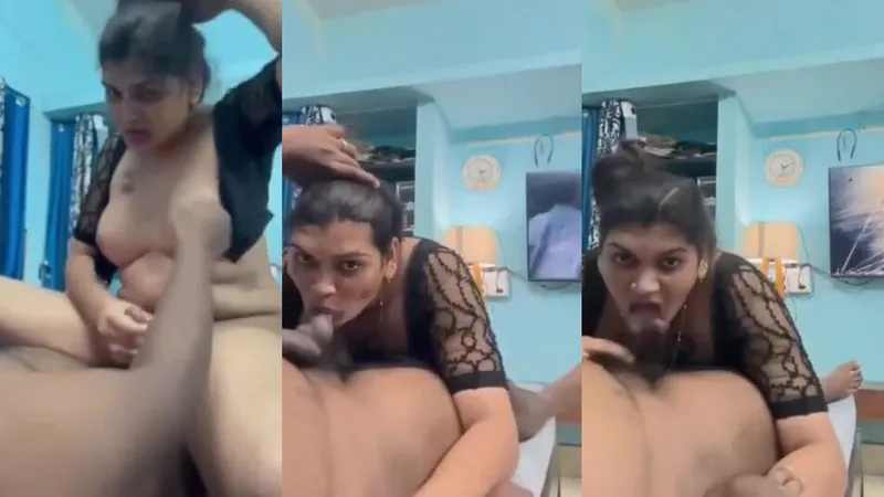 Tamil MILF Teases With Handjob And Tit Play Before Sucking Cock