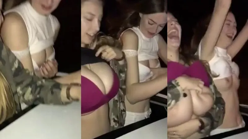 Friends Fuck Wildly In A Moving Car Ride Home