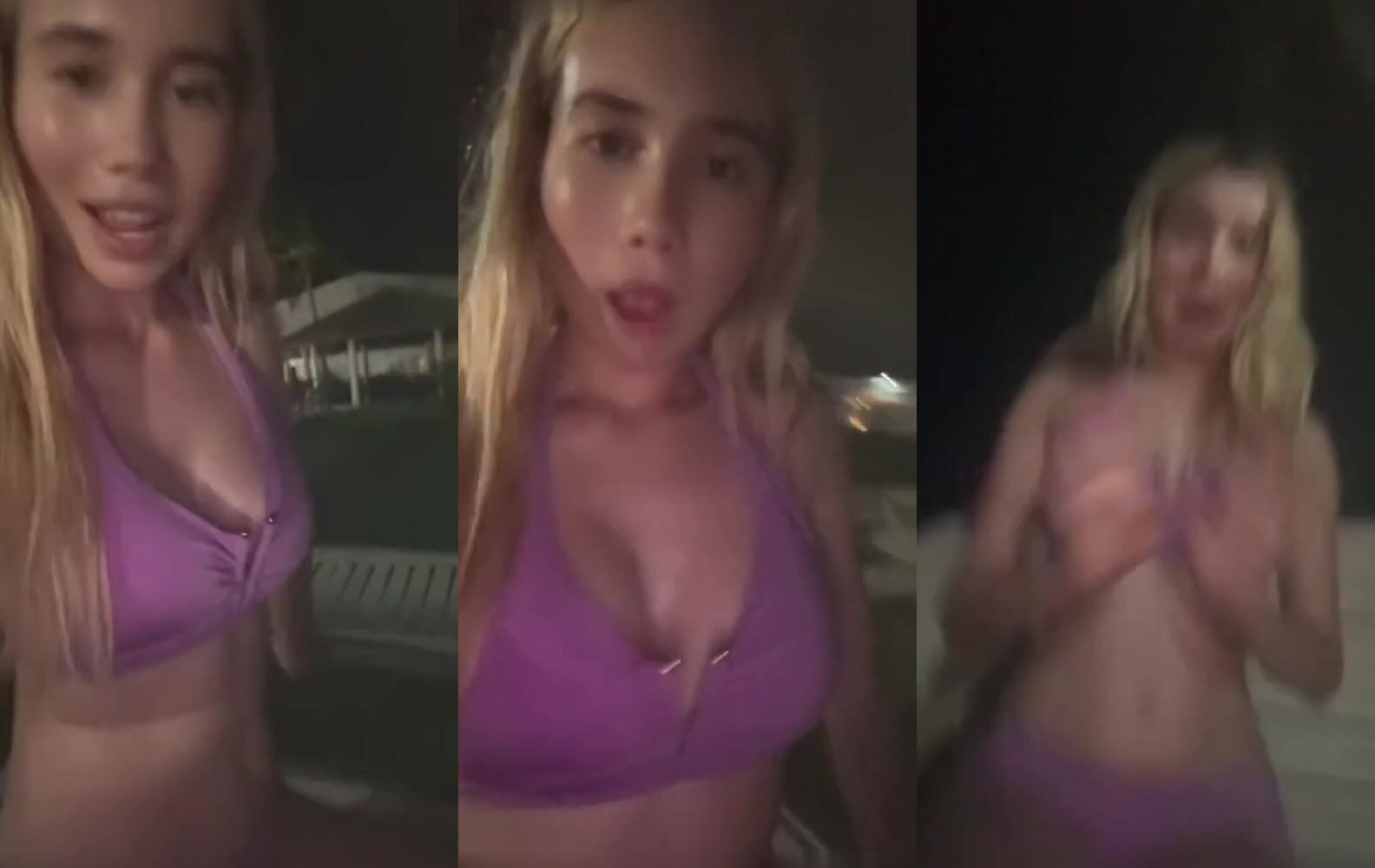 Lil Tay Shows Off In A Sexy Poolside OnlyFans Leak