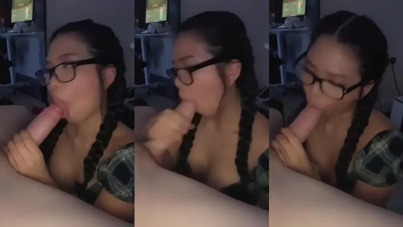 Alison Angel Gives A Deepthroat Until Climax
