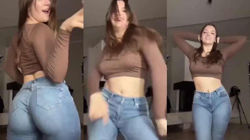 Baddie4Teacher Twerks In Skintight Jeans For Fans