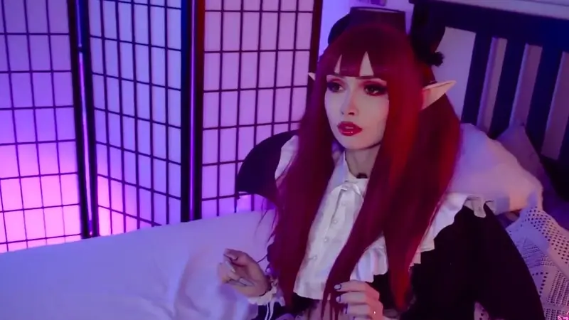 Zirael Rem And Little Devil Marin Enjoy Rough Anal Sex In Cosplay