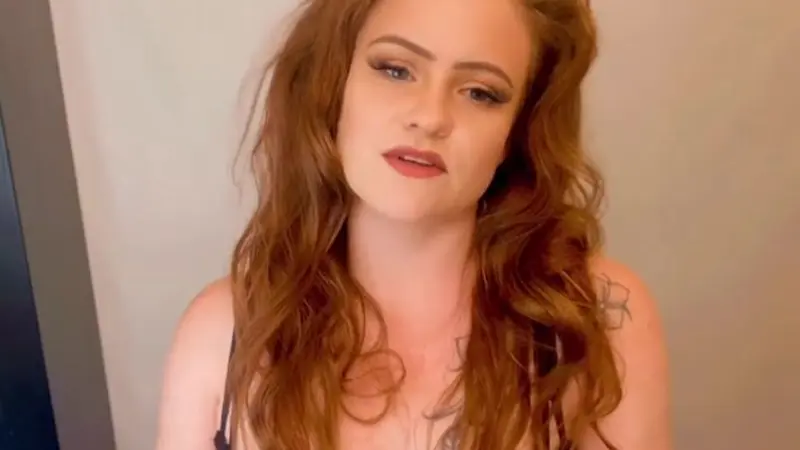 Vanessa Marie Sears Teases As A Fiery Ginger In Leaked Clip