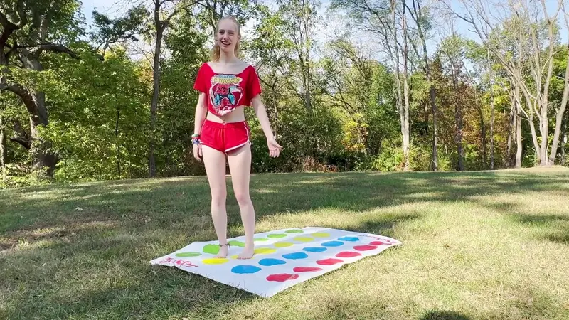 Busty Girls Play Twister And Compete In A Wild Strip Game