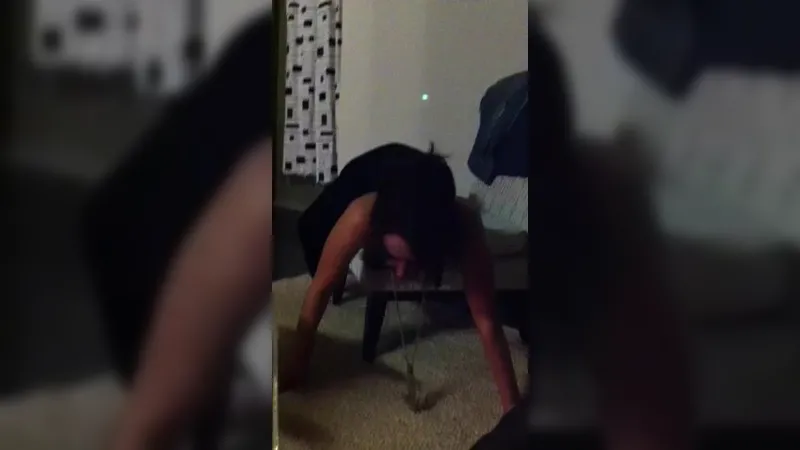 Jennifer Lawrence super drunk on the couch Video