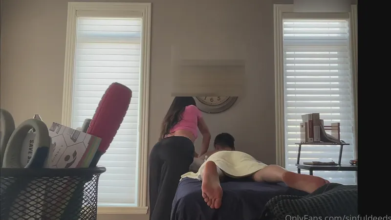 Sinfuldeeds Giving A Sexy Massage For Her Greek Customer Onlyfans Leaked Tape