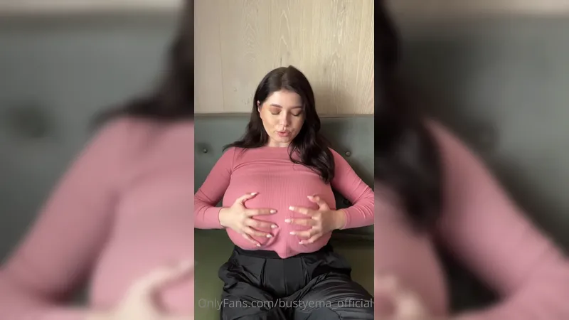 Bustyema_official  Massive Boobs Huge tits Teasing Reveal Onlyfans Leaked Video