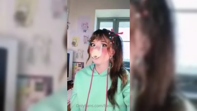 Top Belle Delphine Candy In Juicy Pussy Gummies Tape