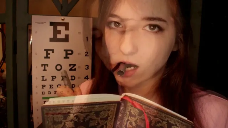 AftynRose ASMR Most Professional Eye Exam Video