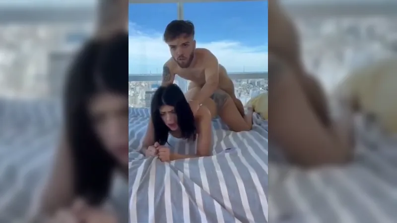 Midget Boy Roughly Fucking a Girl in Doggy Style Video