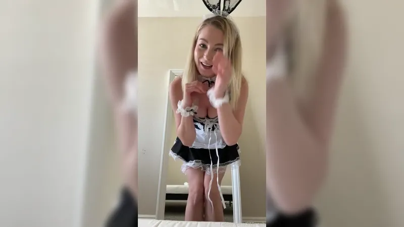 STPeach Maid Outfit JOI PPV xxx Videos Leaked Porn 111