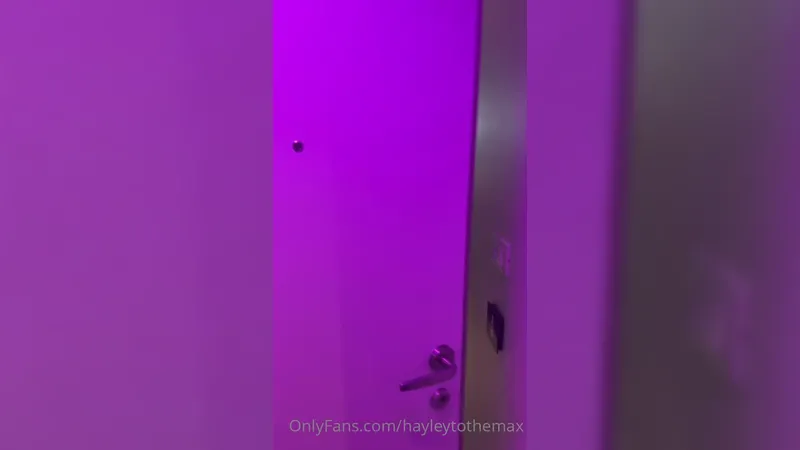 Gorgeous Hayley Maxfield Cruise Ship Tease Video Leaked